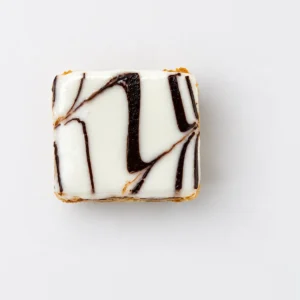 Traditional Vanilla Slice, from above
