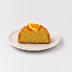 Flourless Orange Slice, cut in half