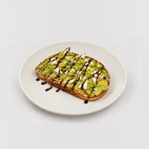 Avocado & Feta on Toast — Whole / angled