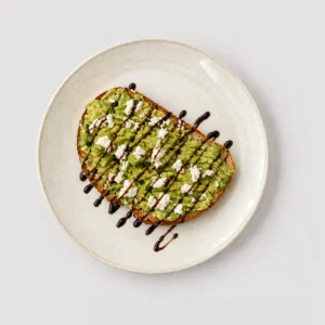 Avocado & Feta on Toast — Top-down