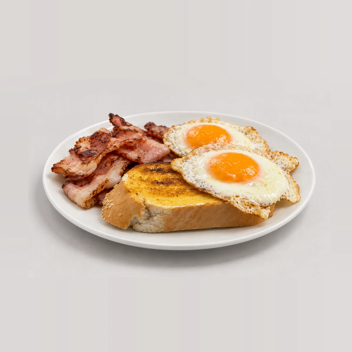 Bacon & Eggs Your Way — Exterior detail