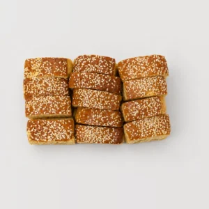 Coffee Biscuit Bread — Top-down