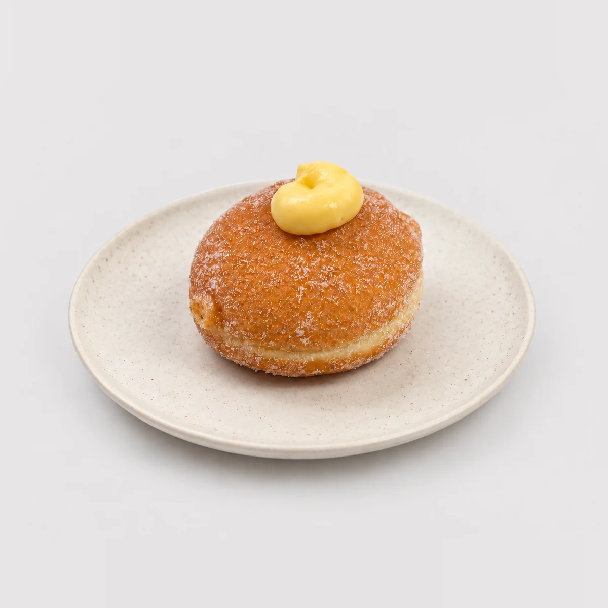 Custard Donut — Whole / angled