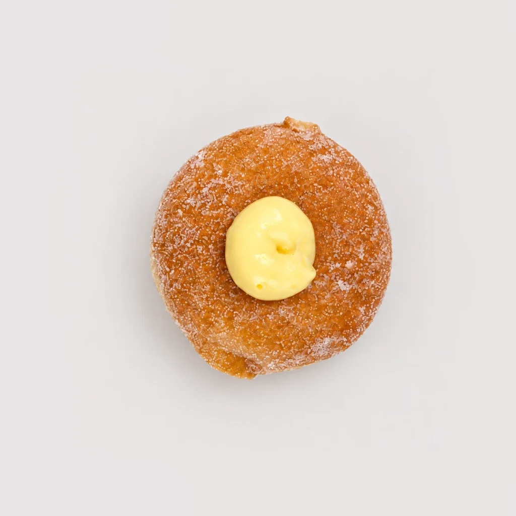 Custard Donut — Top-down