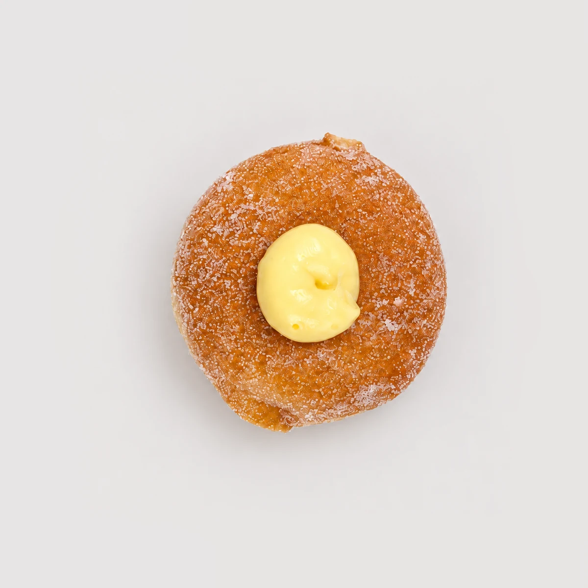 Custard Donut — Top-down