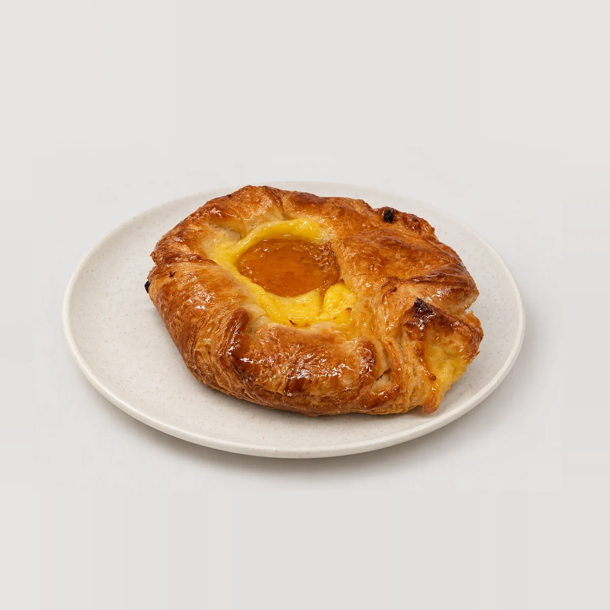 Danish (Apricot photographed) — Whole / angled