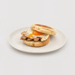 Egg & Sausage Muffin — Detail