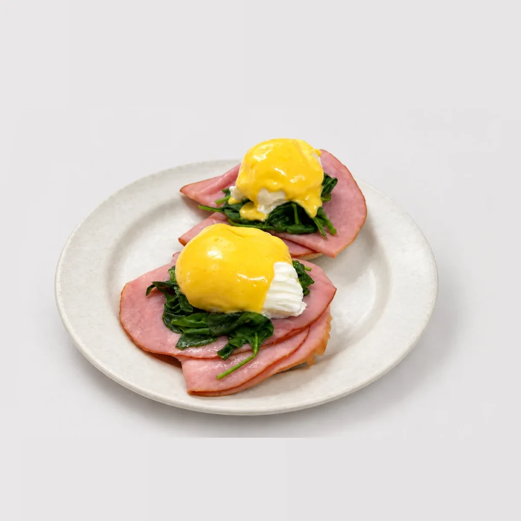 Ham Eggs Benedict — Detail