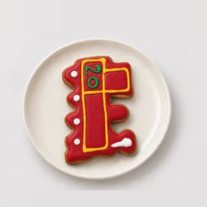 Large Gingerbread Train 80g — Exterior detail