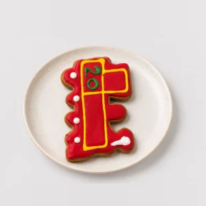 Large Gingerbread Train 80g — Whole / angled