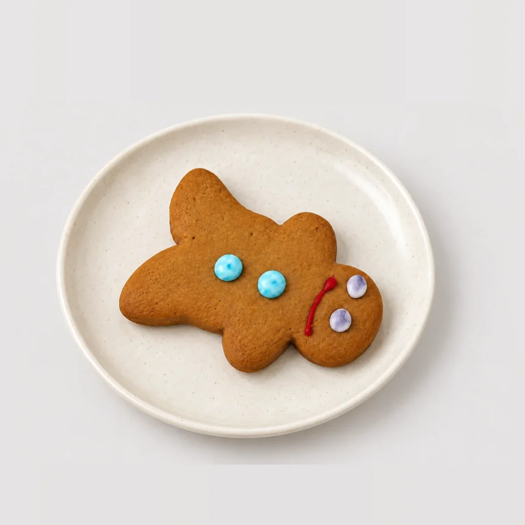 Small Gingerbread Man 30g — Exterior detail