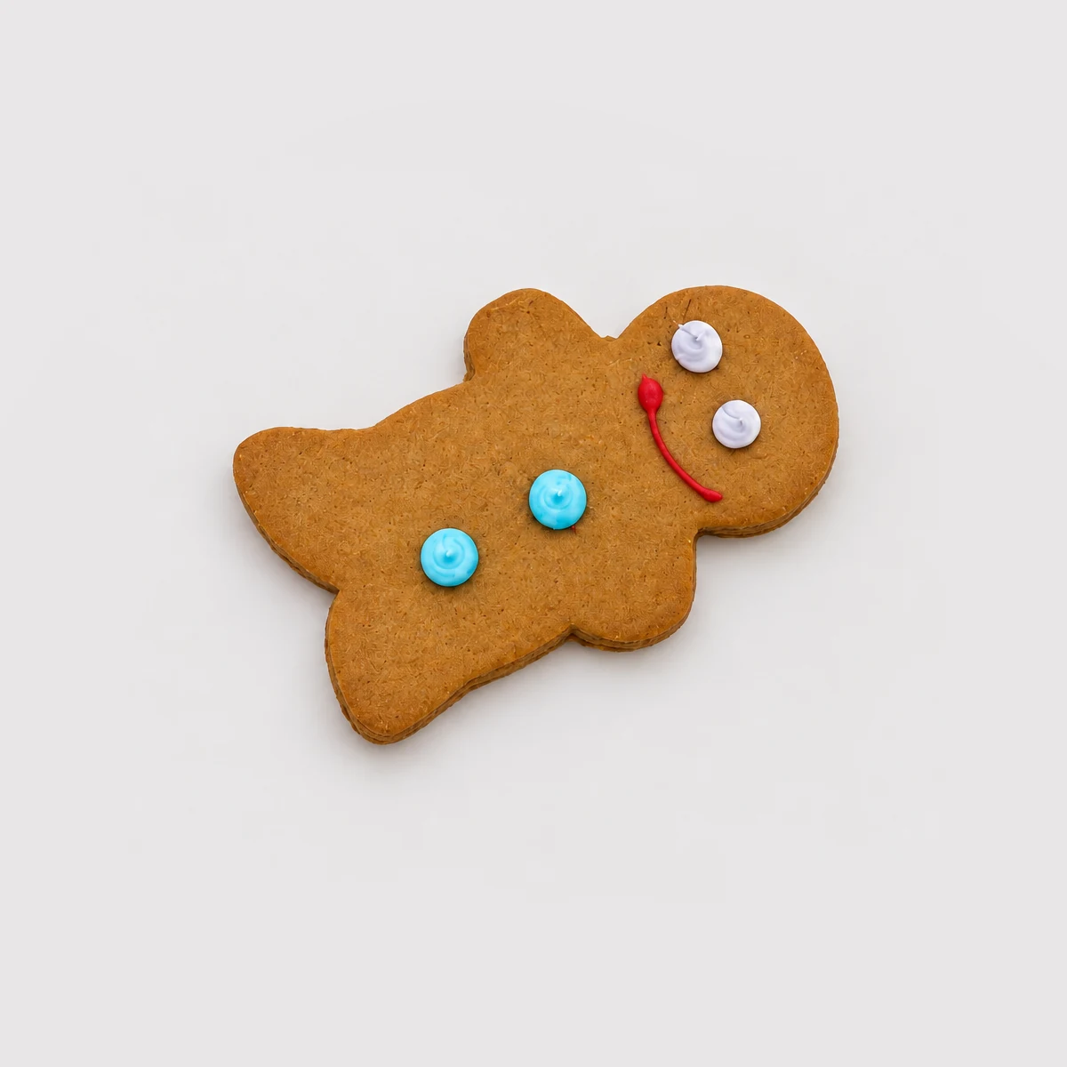 Small Gingerbread Man 30g — Top-down