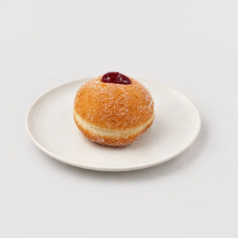 Jam Donut — Whole / angled