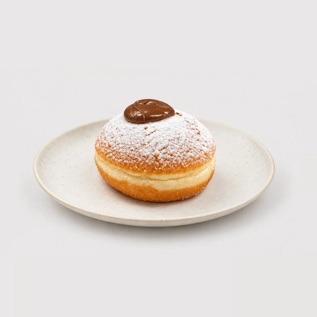 Nutella Donut — Whole / angled