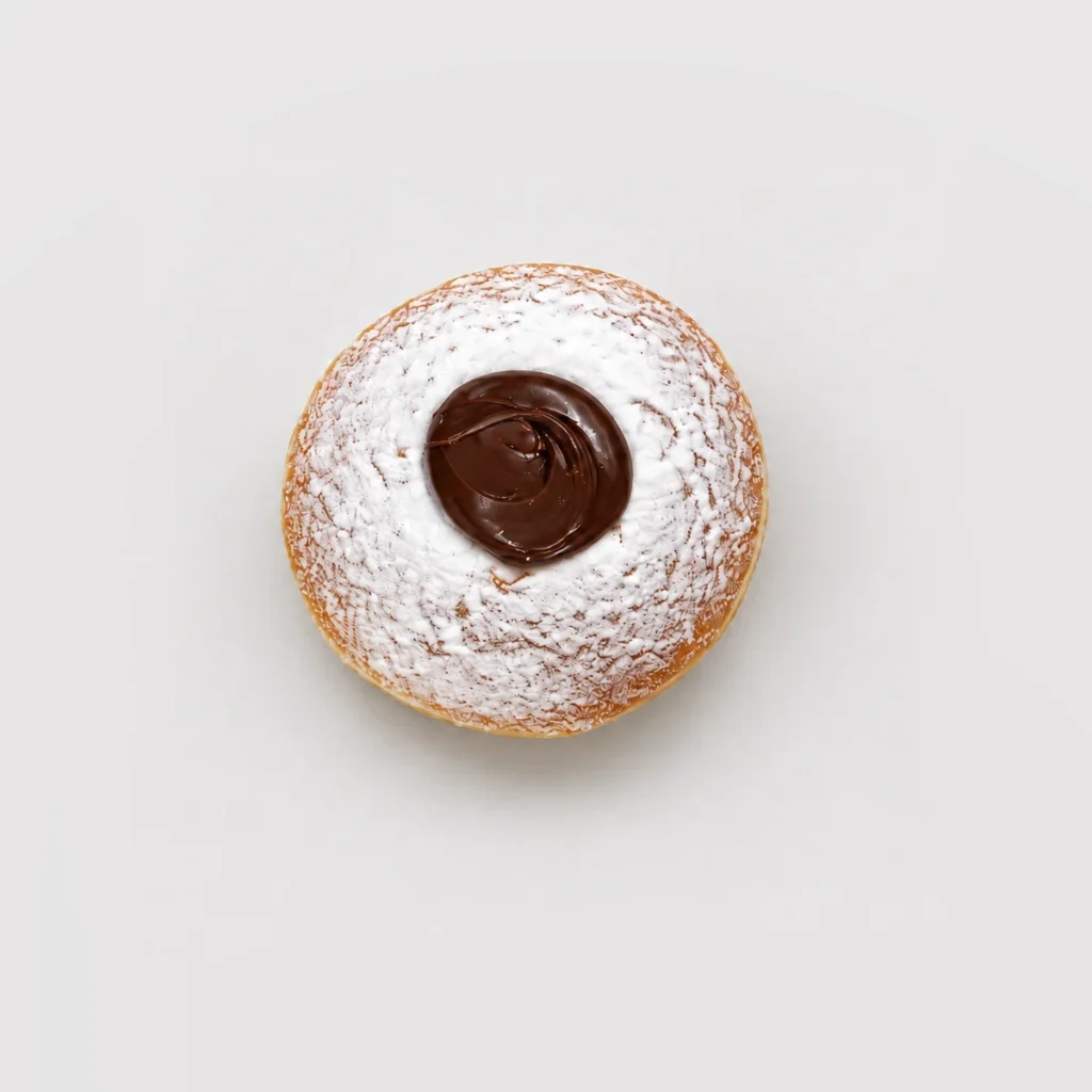 Nutella Donut — Top-down
