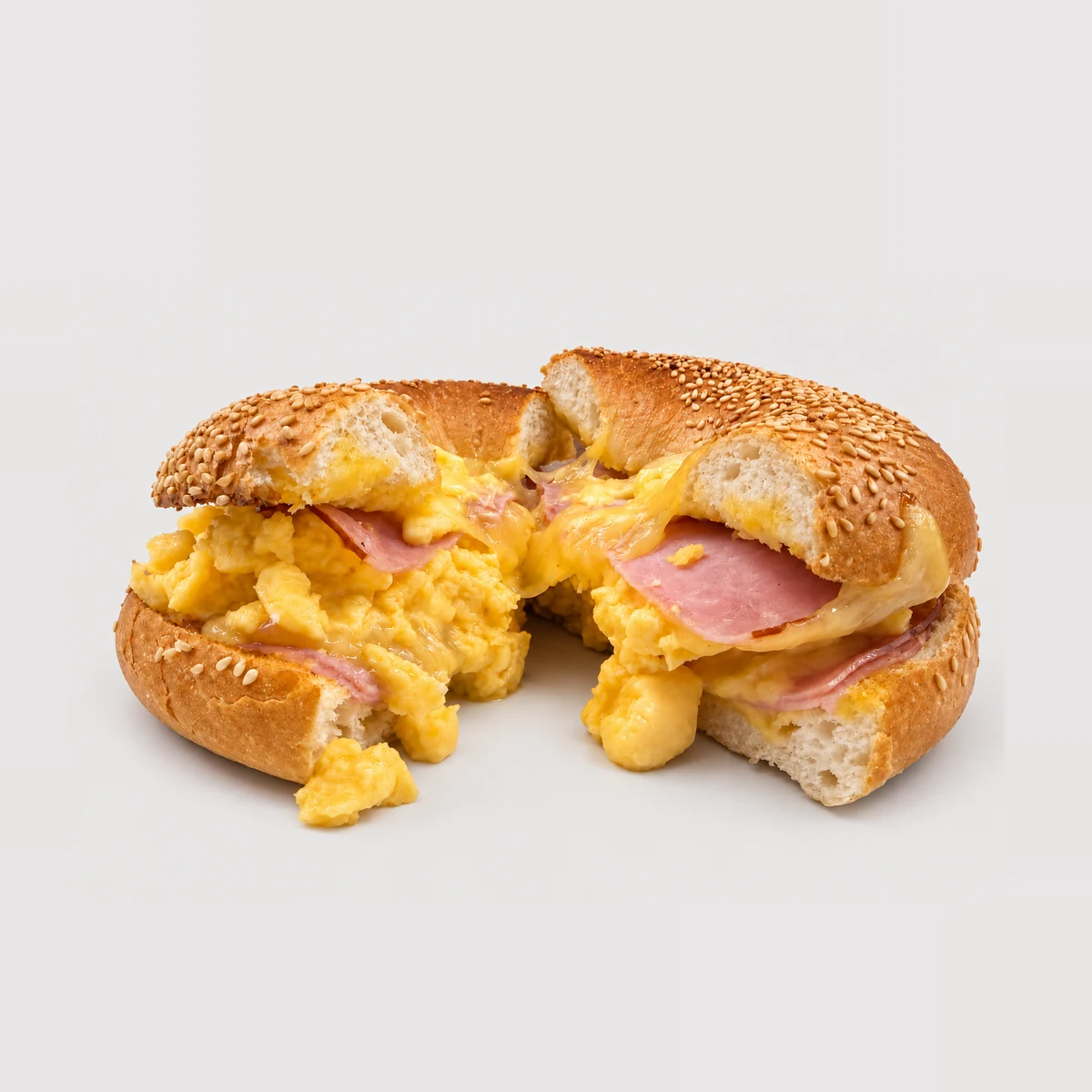 The Beverly Bagel — Detail — open bagel