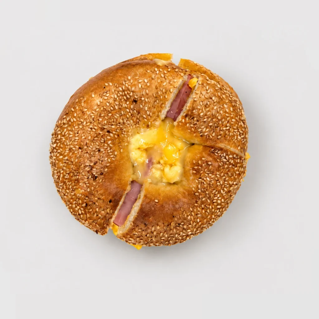 The Beverly Bagel — Top-down