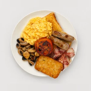 Works Breakfast — Top-down