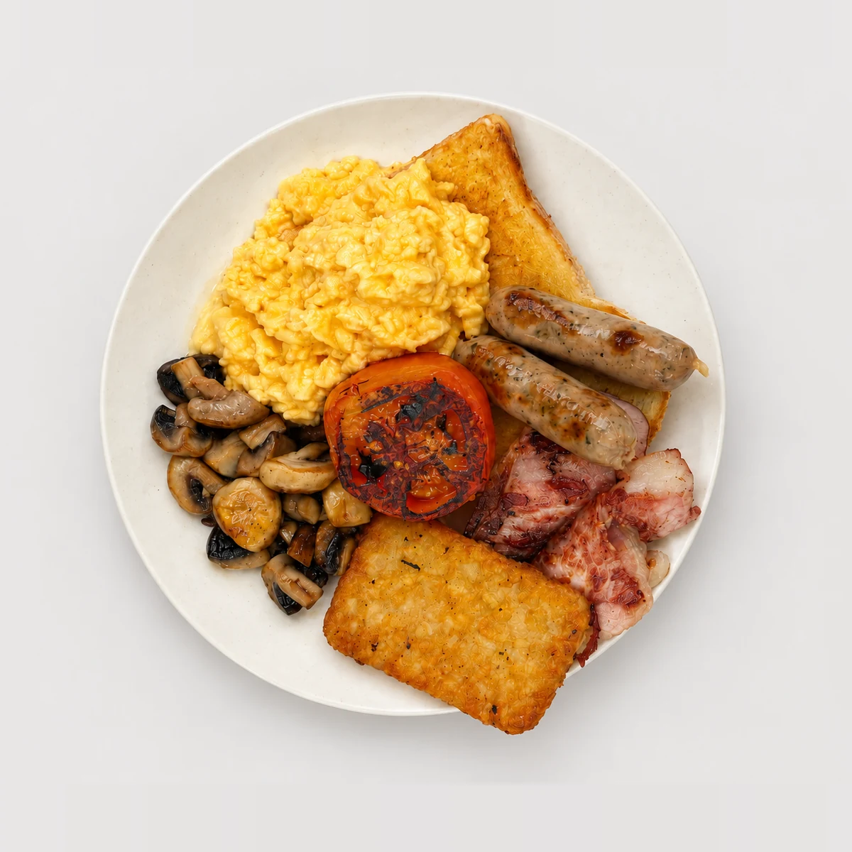 Works Breakfast — Top-down
